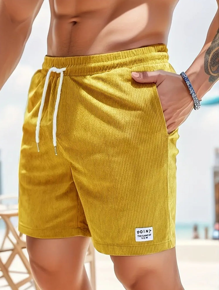 Short Deportivo de Entrenamiento con Cordon